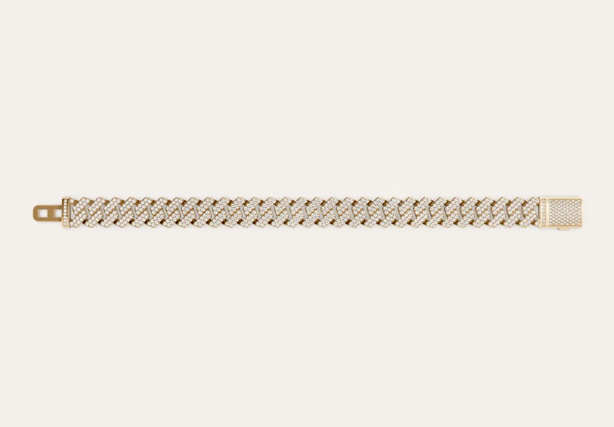Diamond Cuban Bracelet thumbnail 3