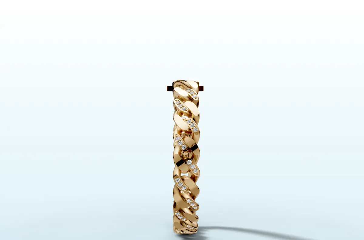 Diamond Cuban Bracelet thumbnail 6