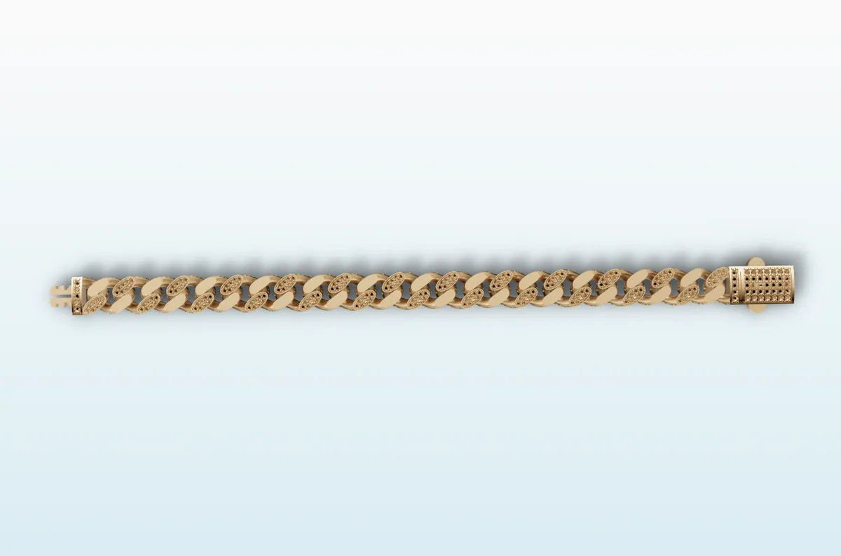 Diamond Cuban Bracelet thumbnail 5
