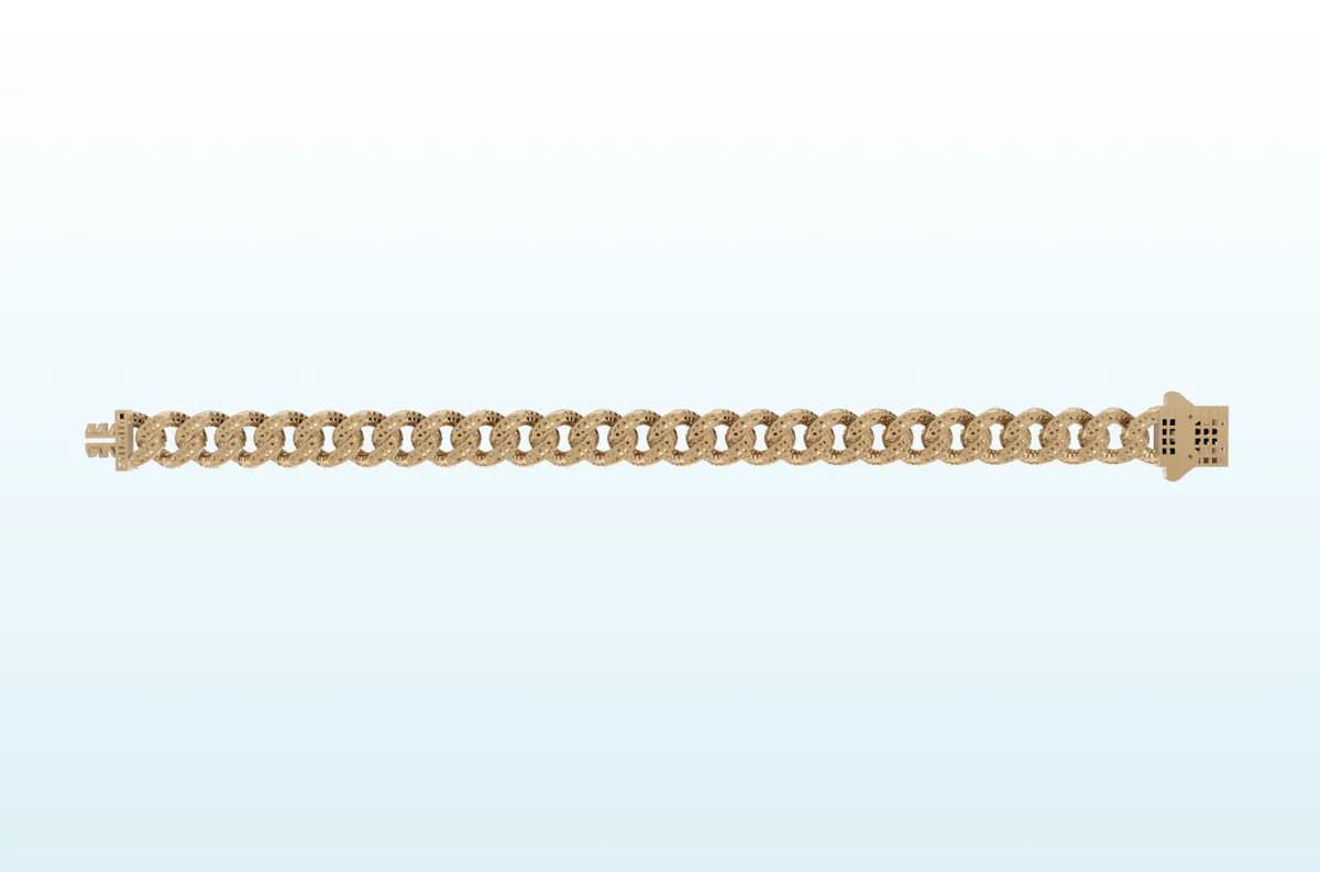 Diamond Cuban Bracelet thumbnail 3