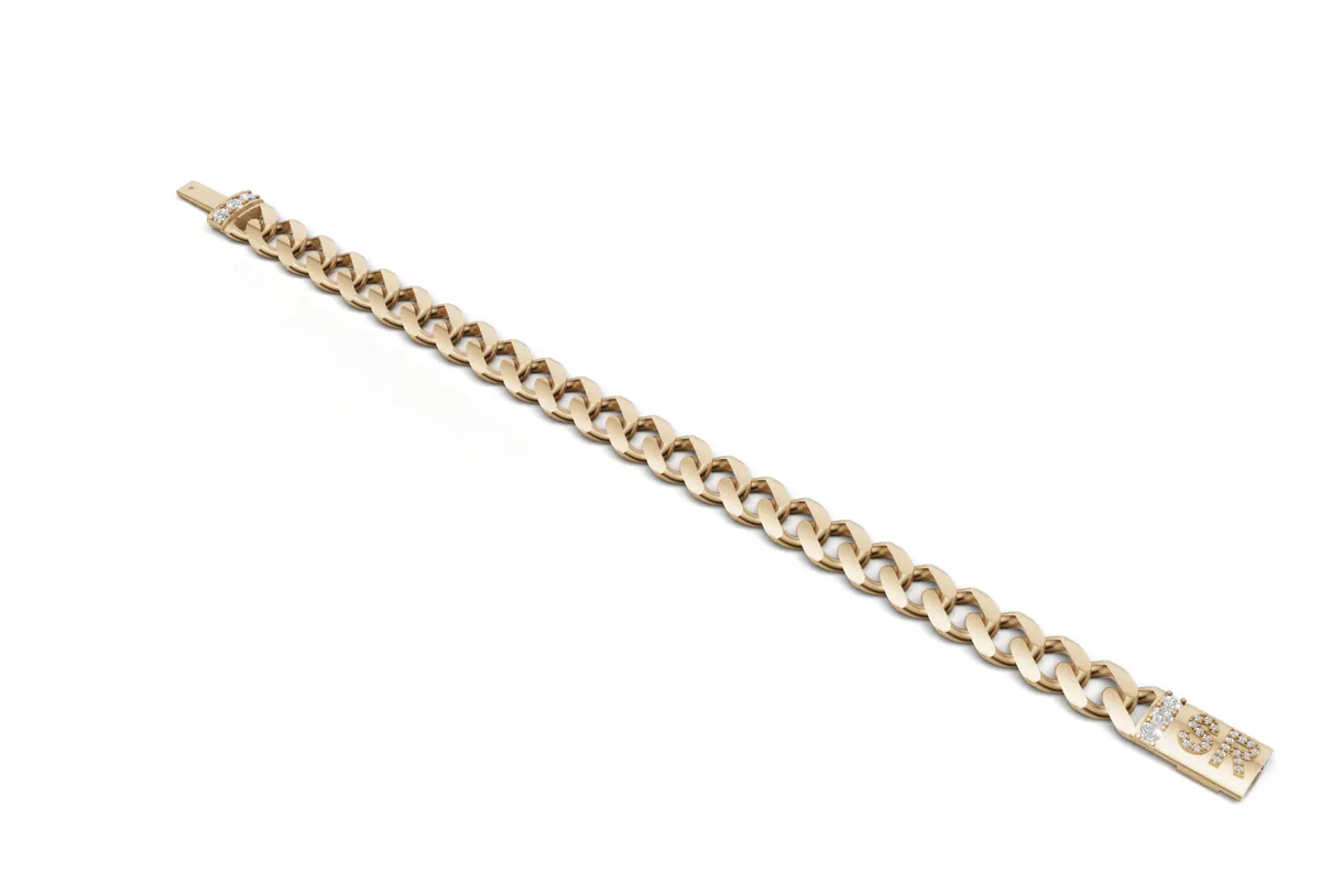 Diamond Cuban Bracelet thumbnail 3
