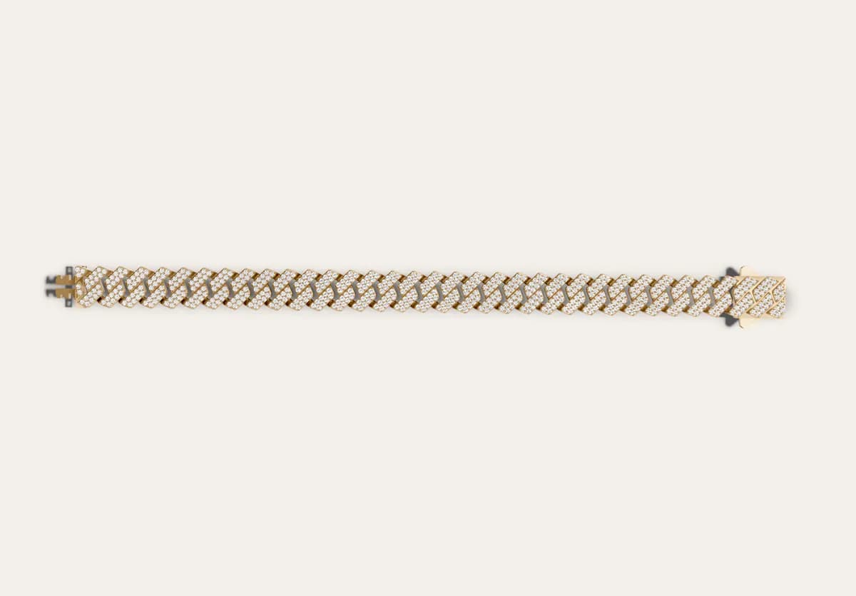 Diamond Cuban Bracelet thumbnail 3