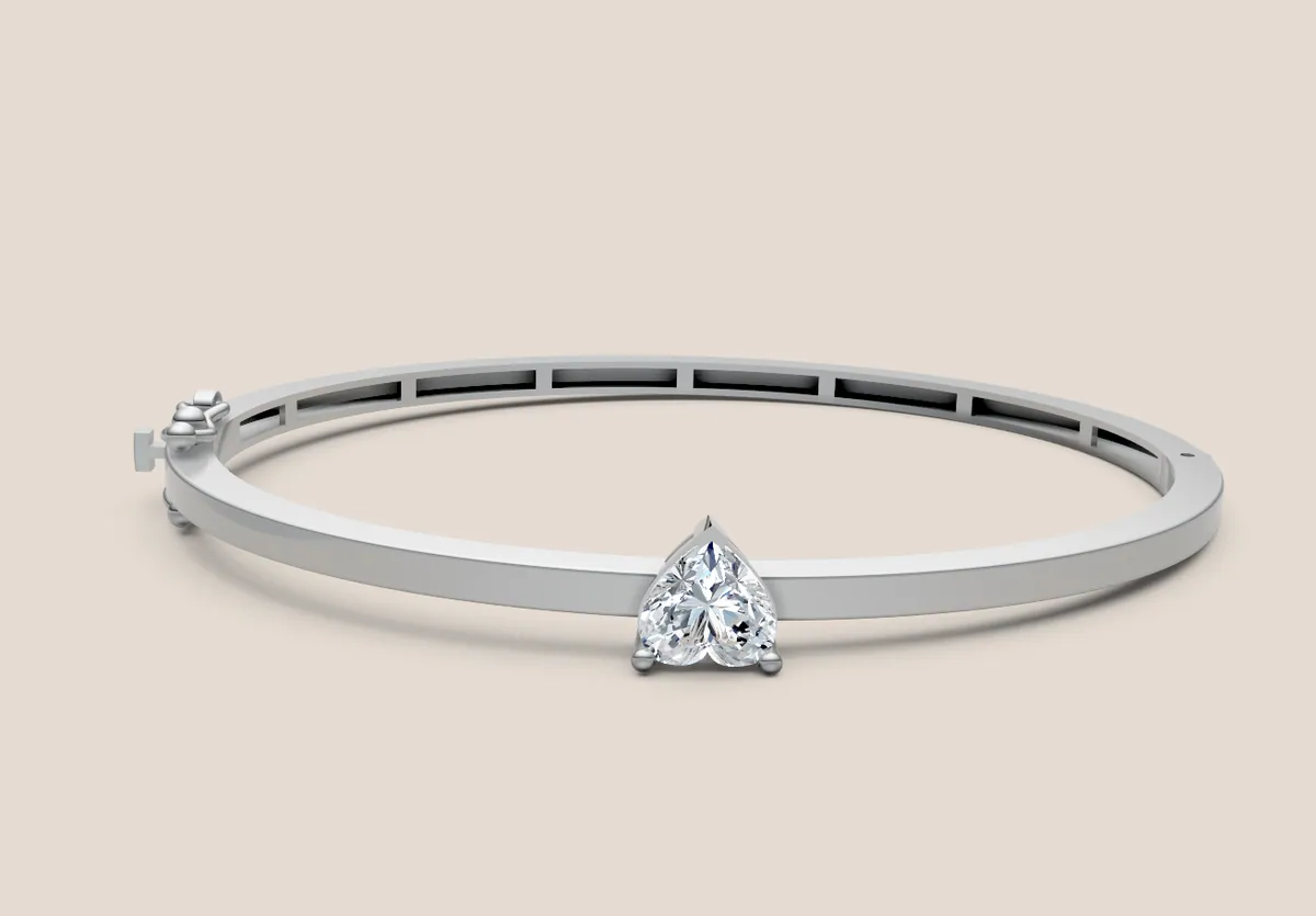 Heart Diamond Bracelet