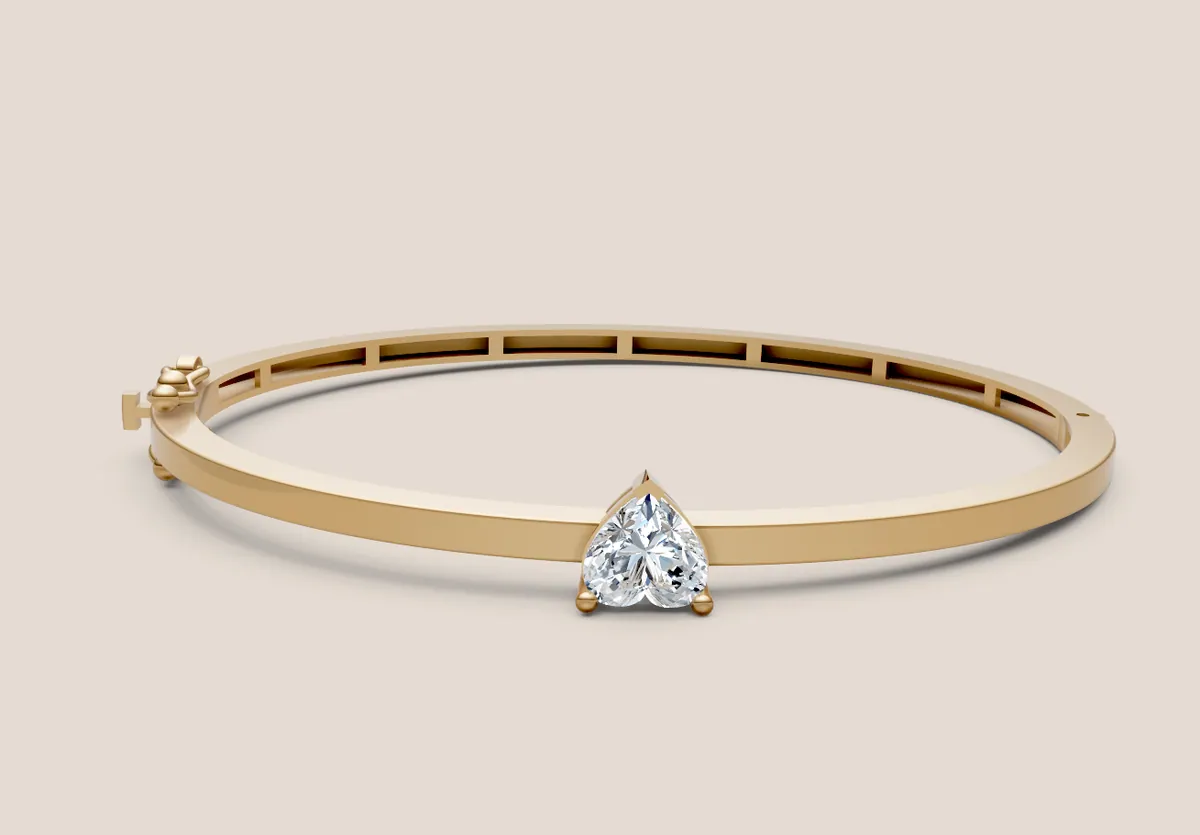 Heart Diamond Bracelet thumbnail 2