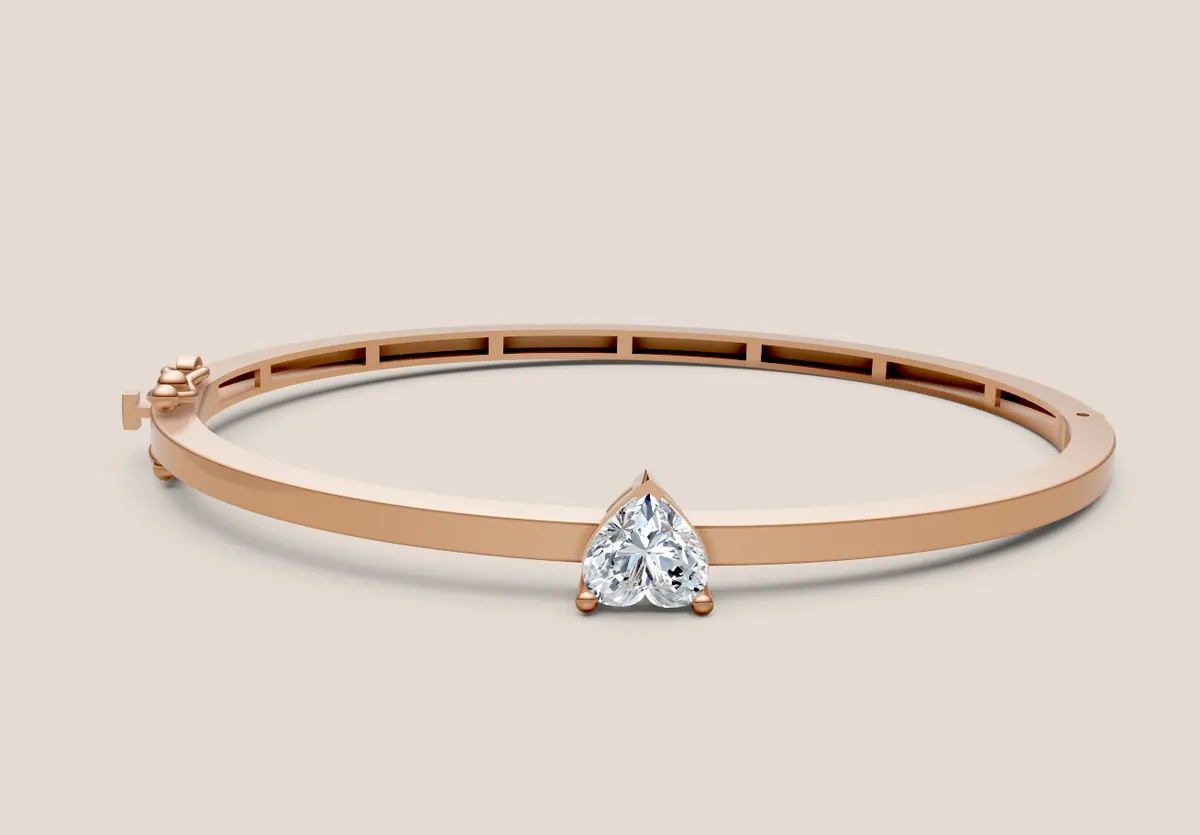 Heart Diamond Bracelet thumbnail 3