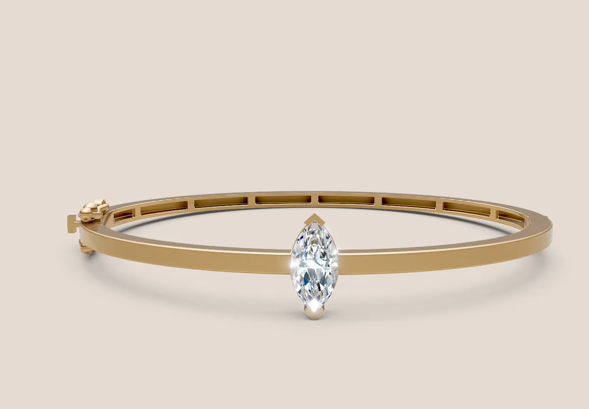 Marquise Diamond Bangle thumbnail 3