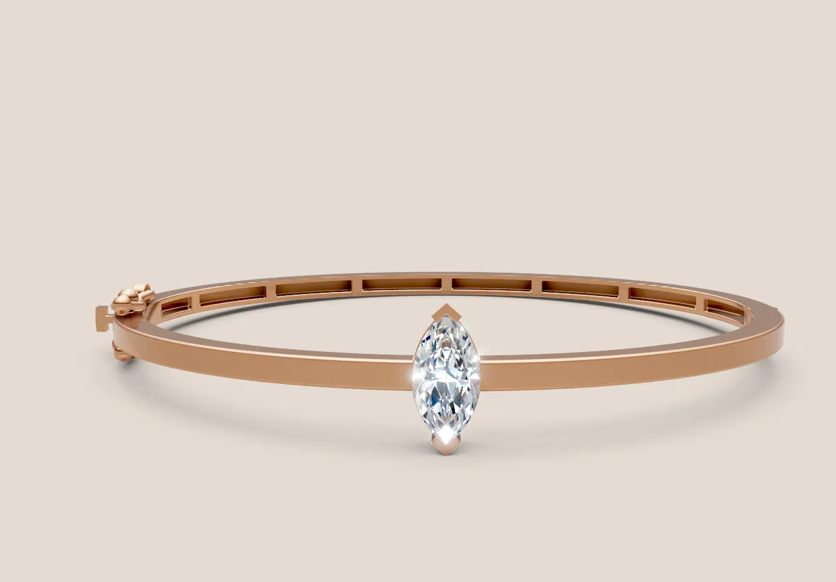 Marquise Diamond Bangle thumbnail 4