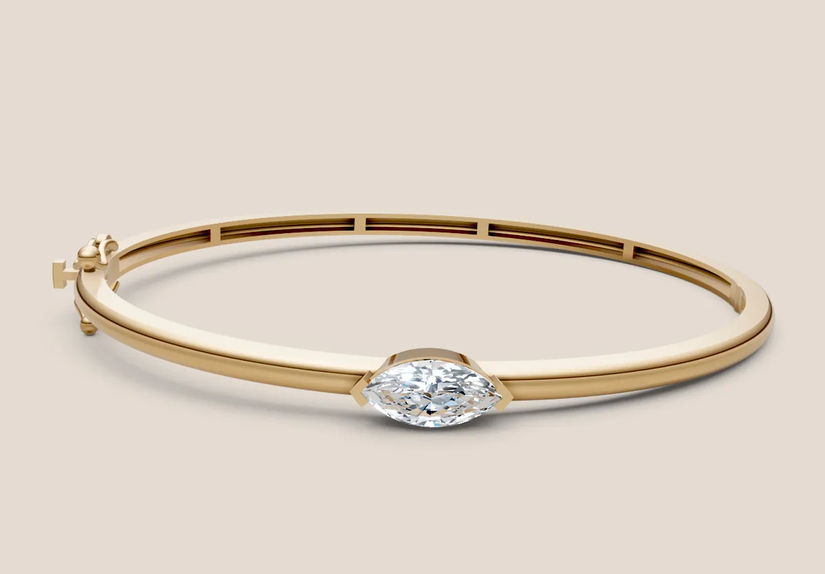 Marquise Diamond Bangle thumbnail 3