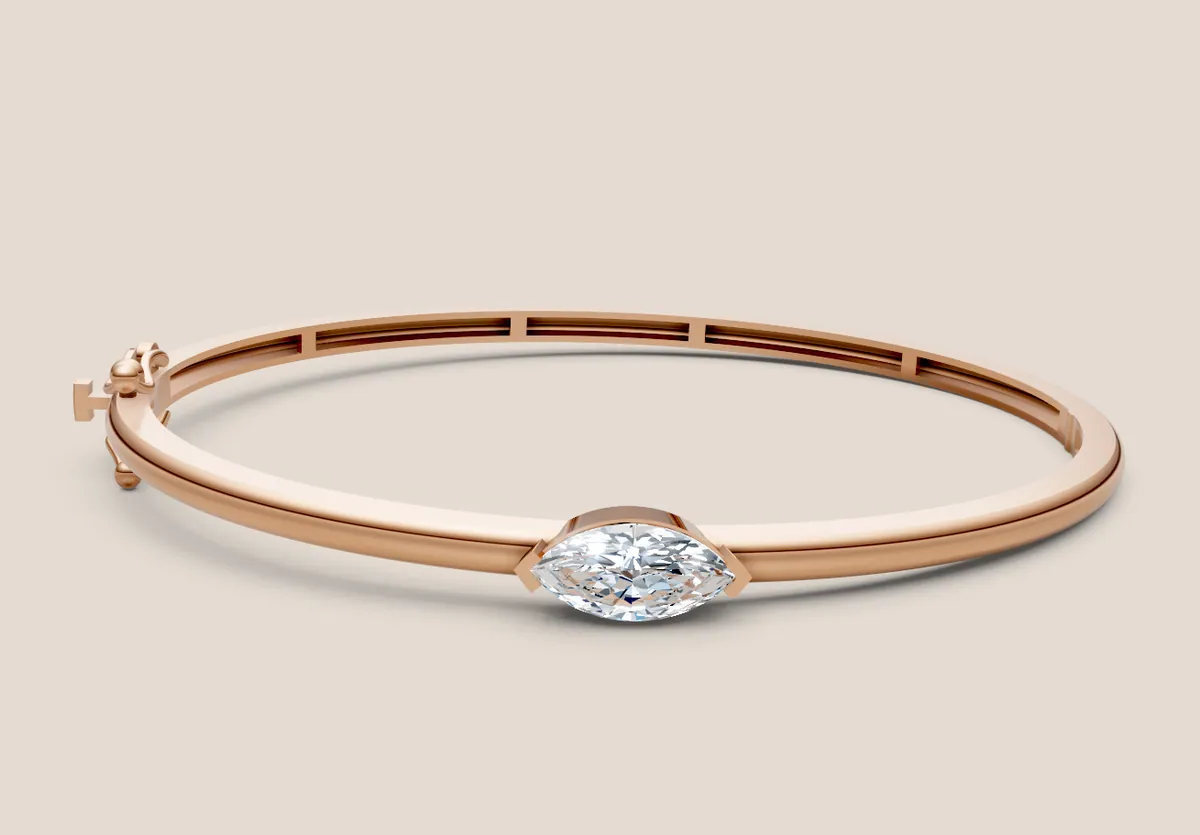 Marquise Diamond Bangle thumbnail 4