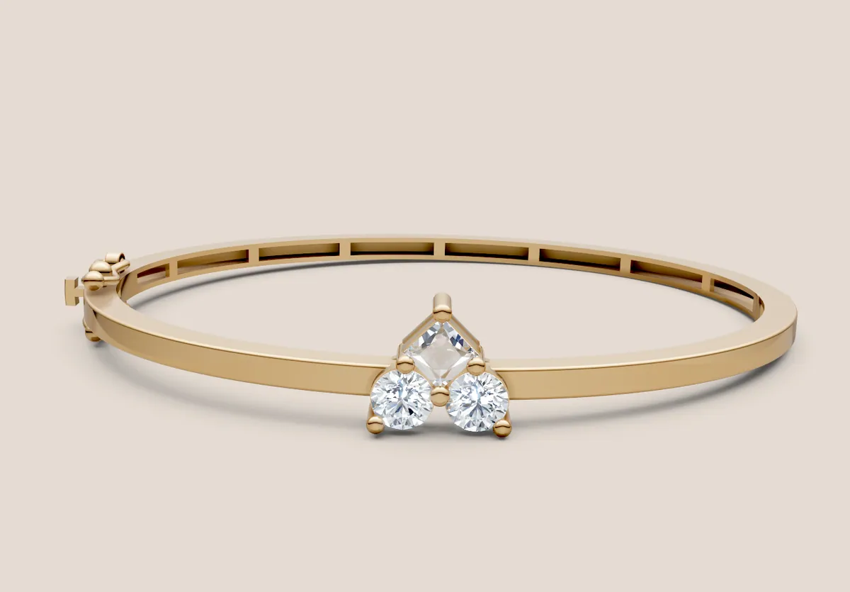 Princess Diamond Bangle thumbnail 2