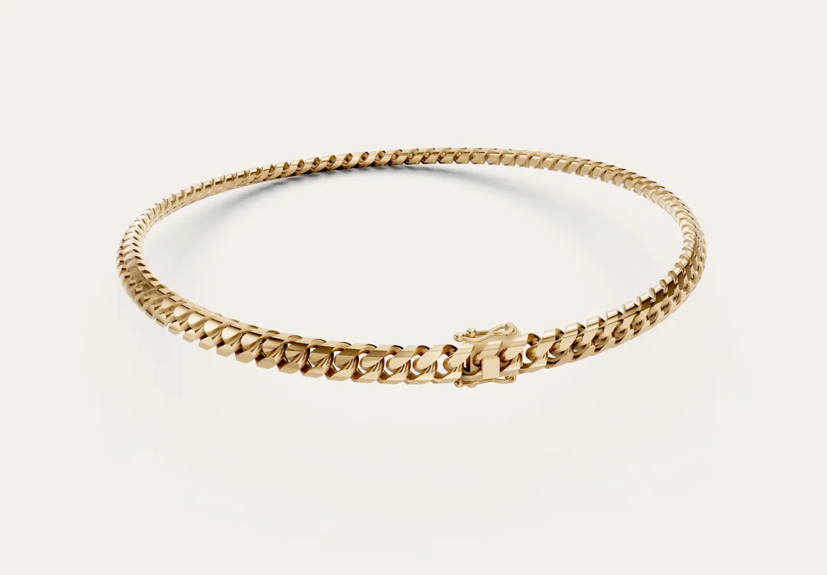 Diamond Cuban Necklace thumbnail 3