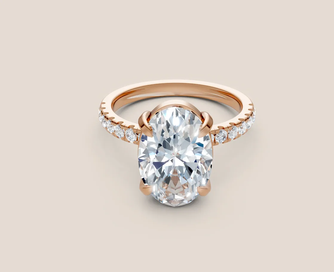 4ct Oval Ring thumbnail 3