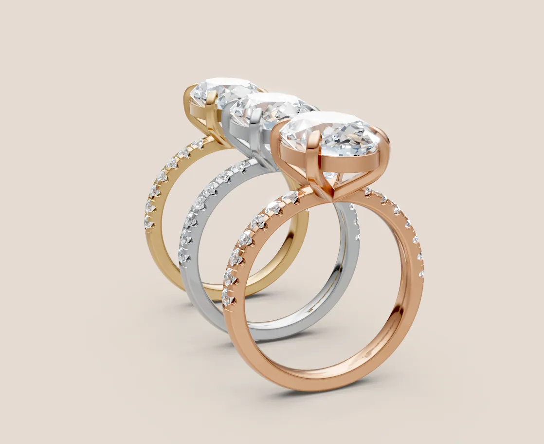 4ct Oval Ring thumbnail 4