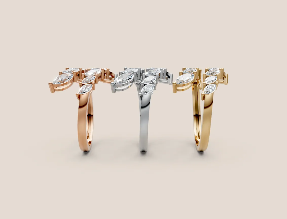 Diamond Cocktail Ring R00925 thumbnail 2