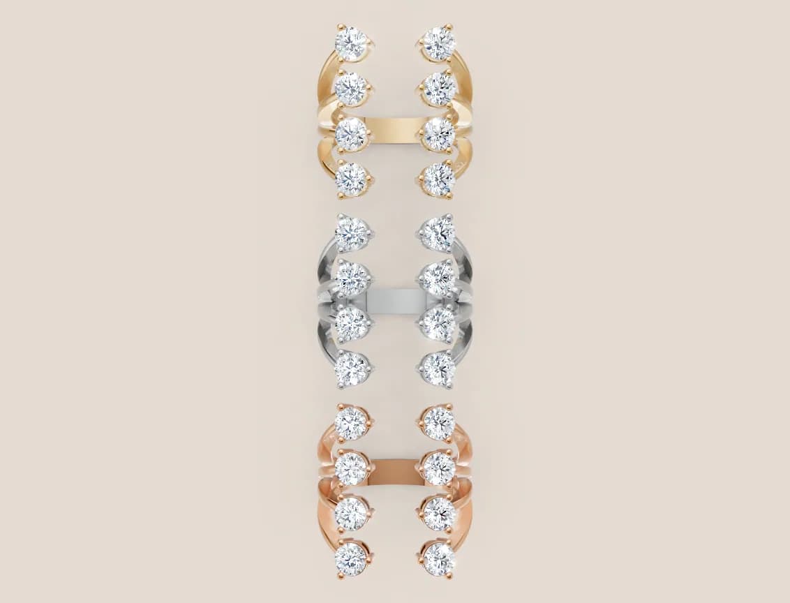 Diamond Cocktail Ring R00926 thumbnail 3