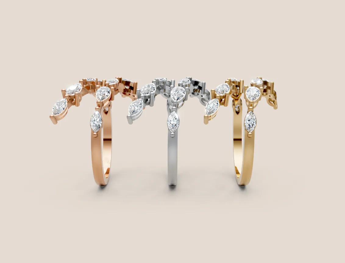 Diamond Cocktail Ring R00961 thumbnail 2