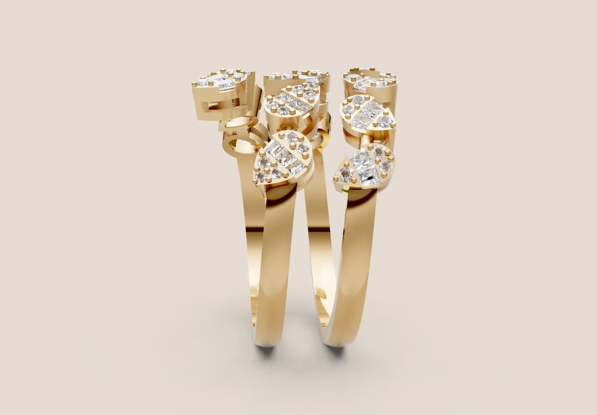 Diamond Cocktail Ring R00970 thumbnail 2