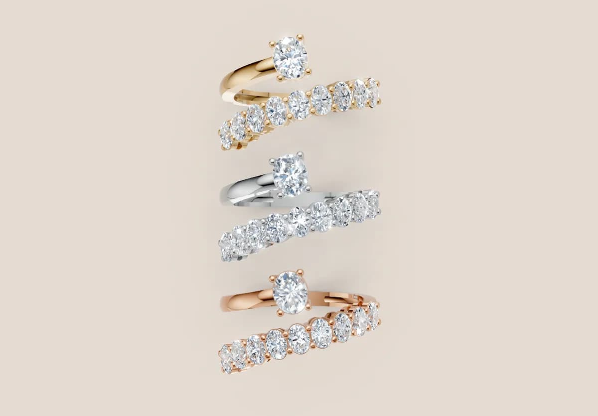 Diamond Cocktail Ring R01003 thumbnail 3