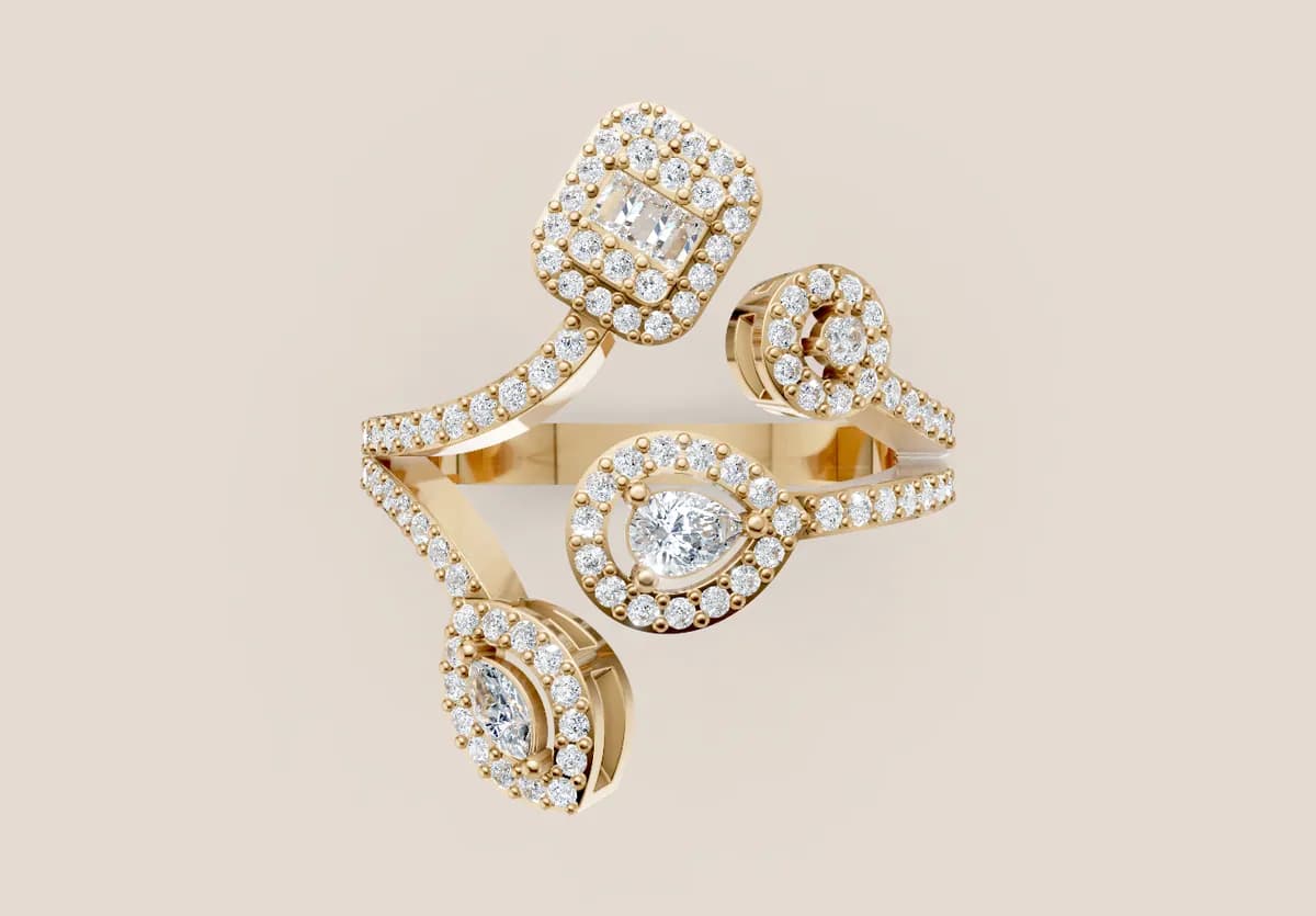 Diamond Ring R00965 thumbnail 3