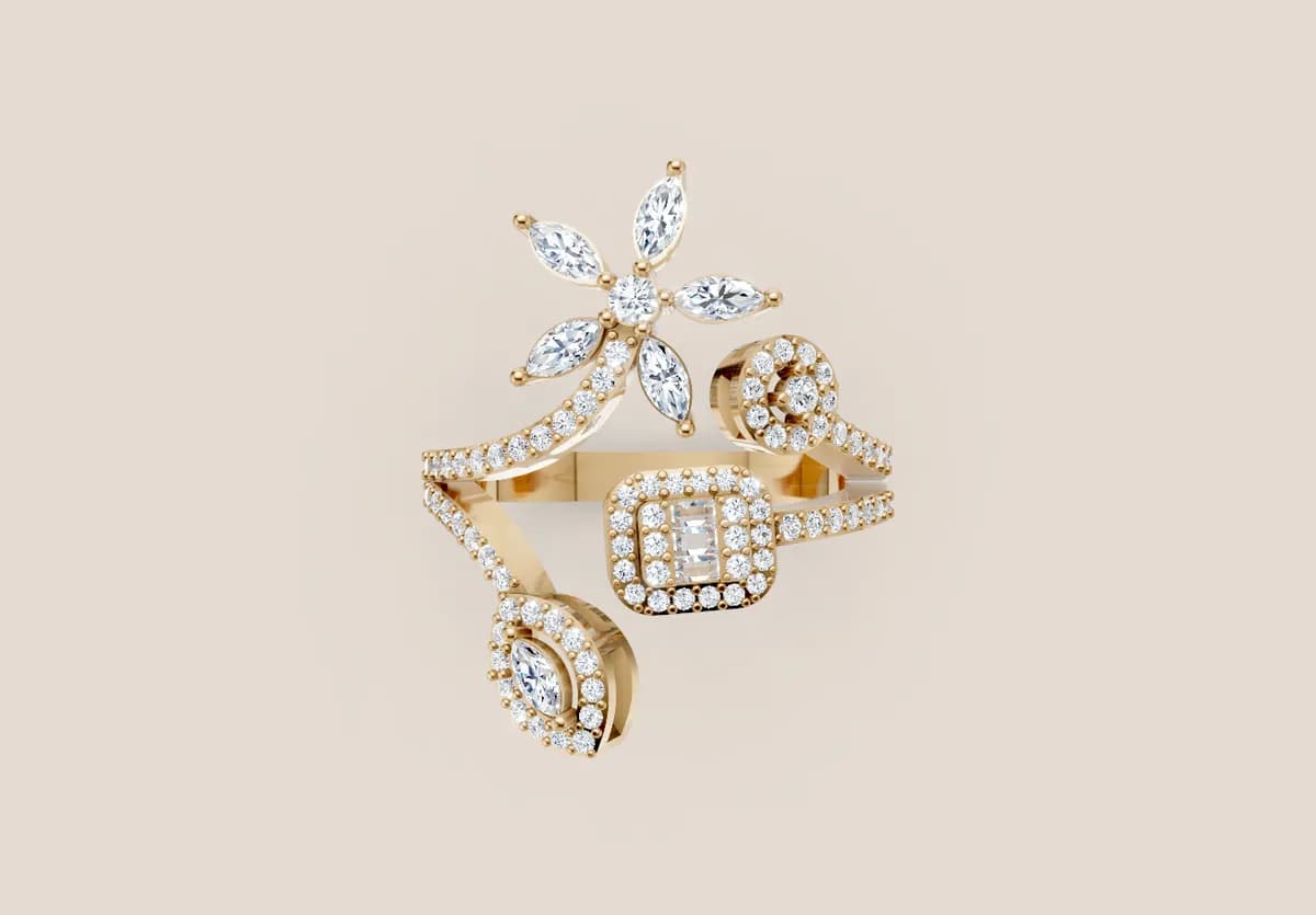 Diamond Ring R00971 thumbnail 3