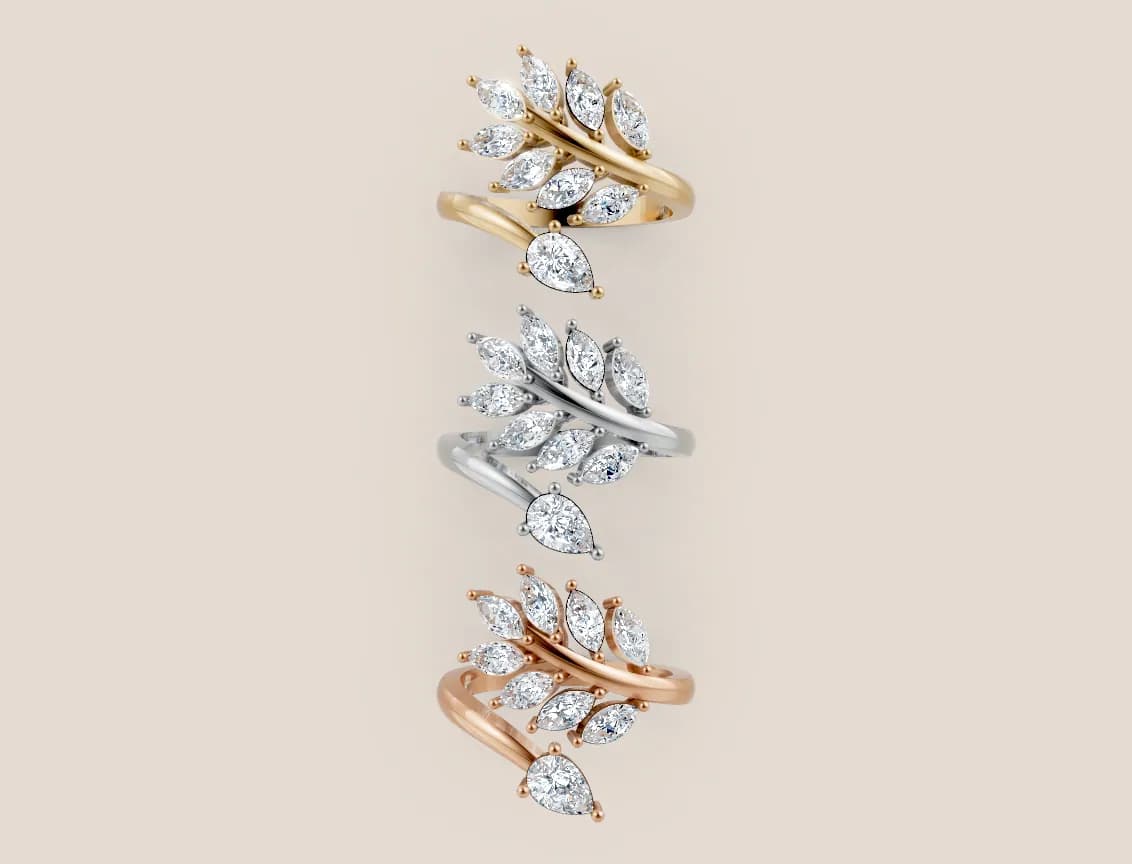 Fancy Diamond Ring R00923 thumbnail 3