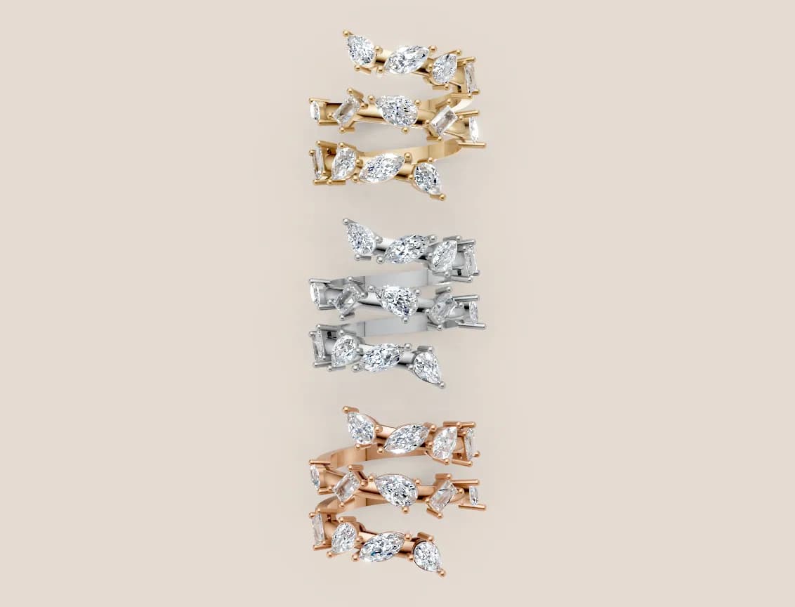 Fancy Diamond Ring R00928 thumbnail 3