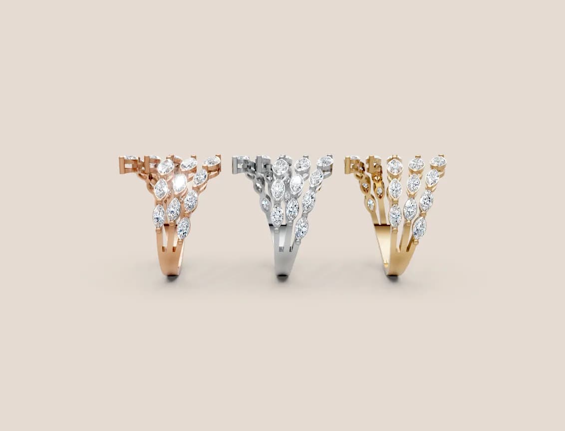 Fancy Diamond Ring R00931 thumbnail 2