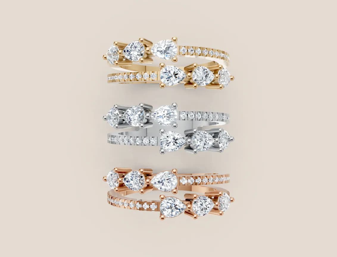 Fancy Diamond Ring R00934 thumbnail 3
