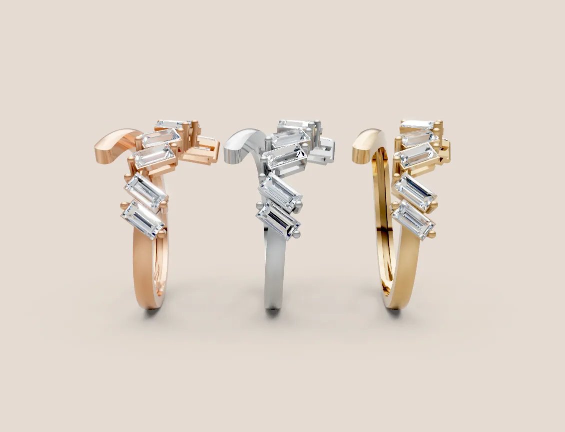 Fancy Diamond Ring R00945 thumbnail 2