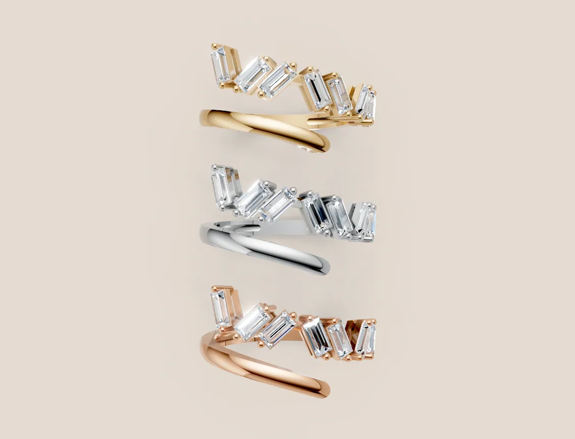 Fancy Diamond Ring R00945 thumbnail 3
