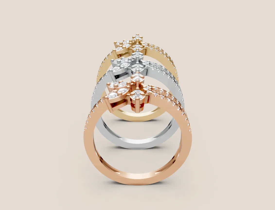 Fancy Diamond Ring R00949 thumbnail 2
