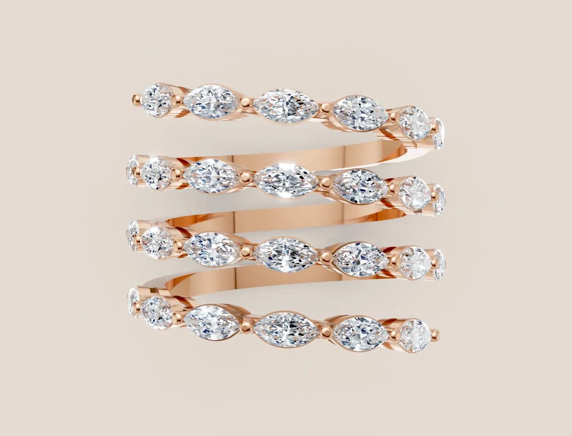 Fancy Diamond Ring R00959 thumbnail 3