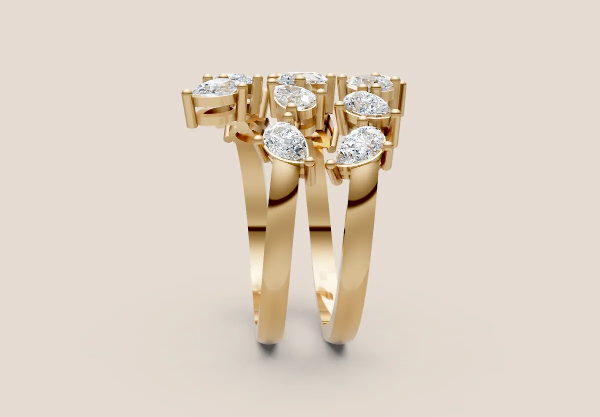 Fancy Diamond Ring R00972 thumbnail 2