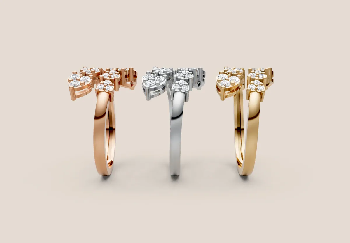Fancy Diamond Ring R00981 thumbnail 2