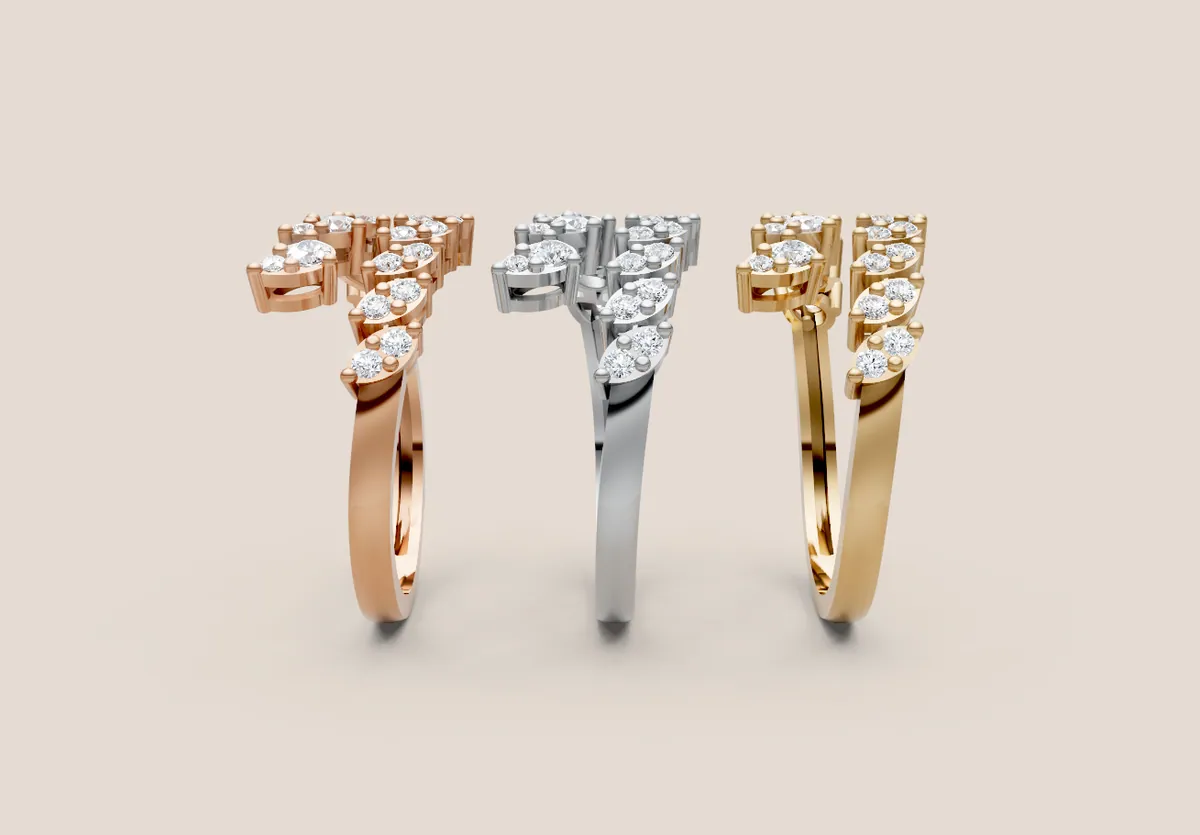 Fancy Diamond Ring R00985 thumbnail 2