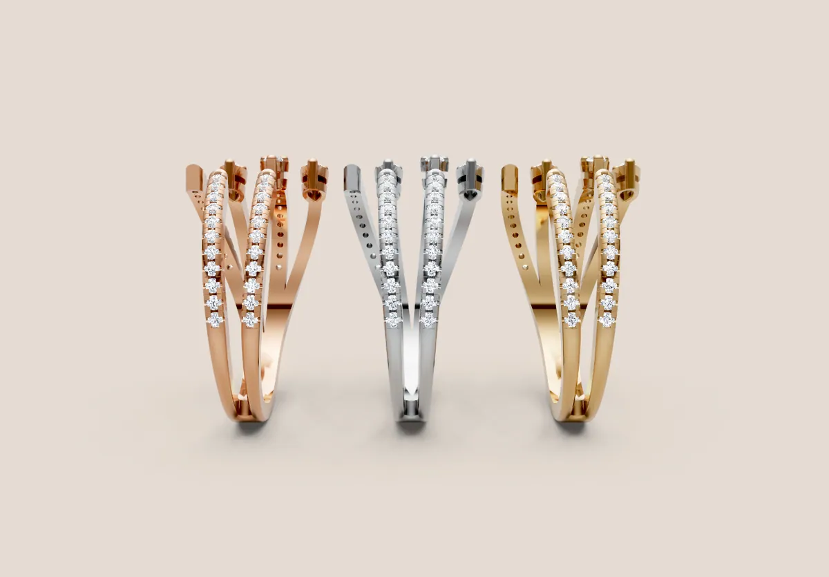 Fancy Diamond Ring R00993 thumbnail 2