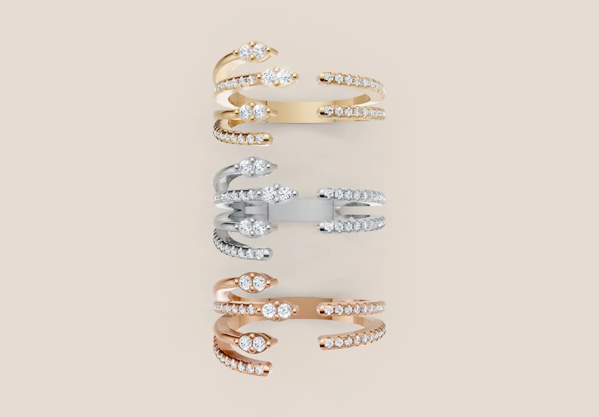 Fancy Diamond Ring R00993 thumbnail 3