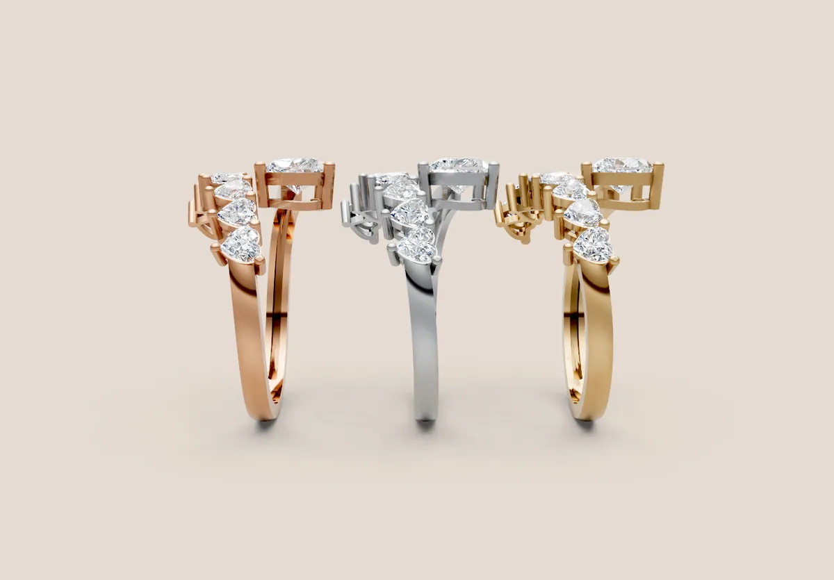 Fancy Diamond Ring R00997 thumbnail 2