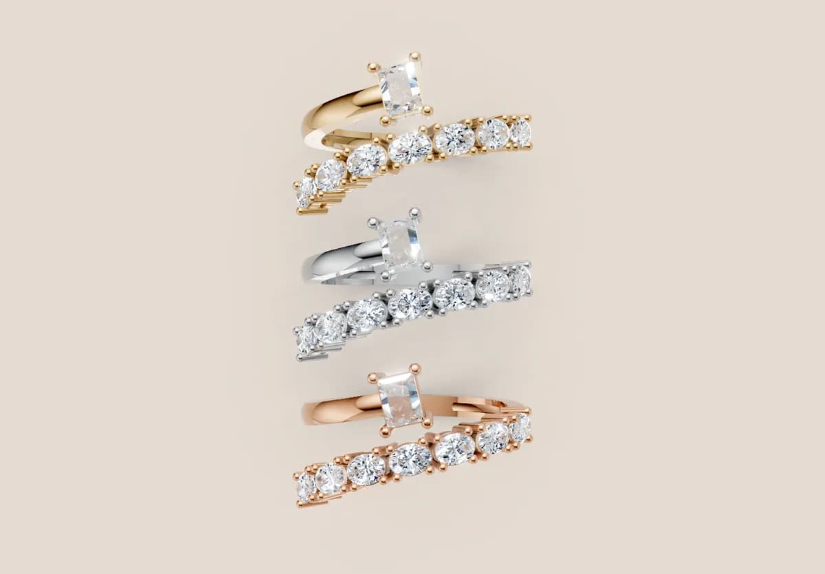 Fancy Diamond Ring R01005 thumbnail 3
