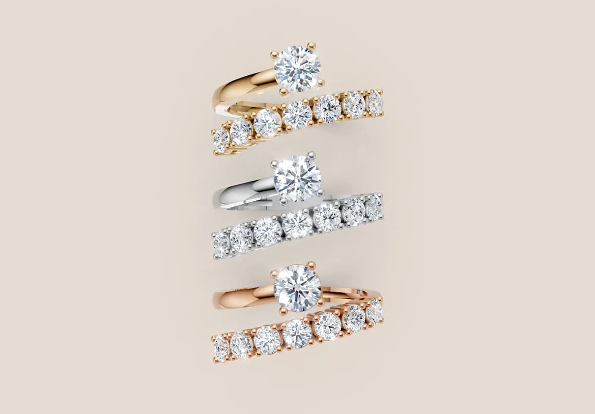 Fancy Diamond Ring R01009 thumbnail 3