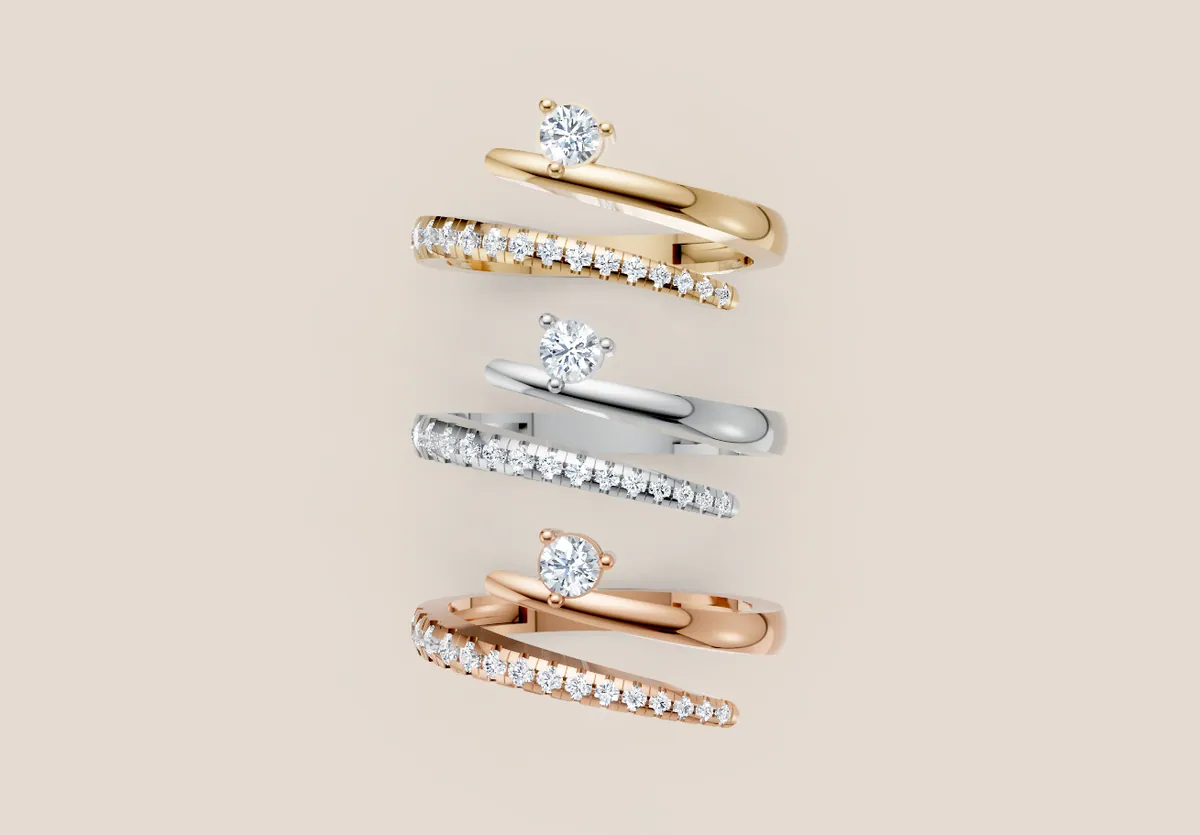 Fancy Diamond Ring R01013 thumbnail 3