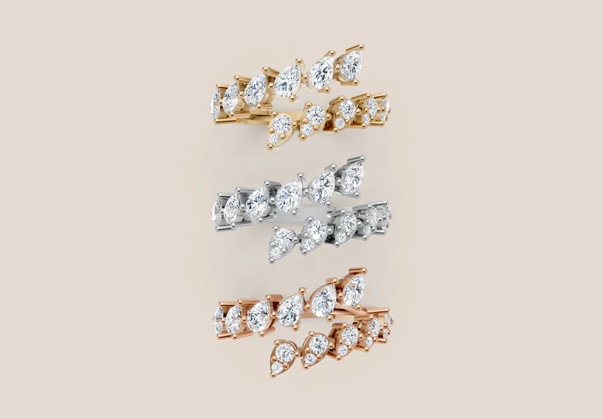 Fancy Diamond Ring R01017 thumbnail 3
