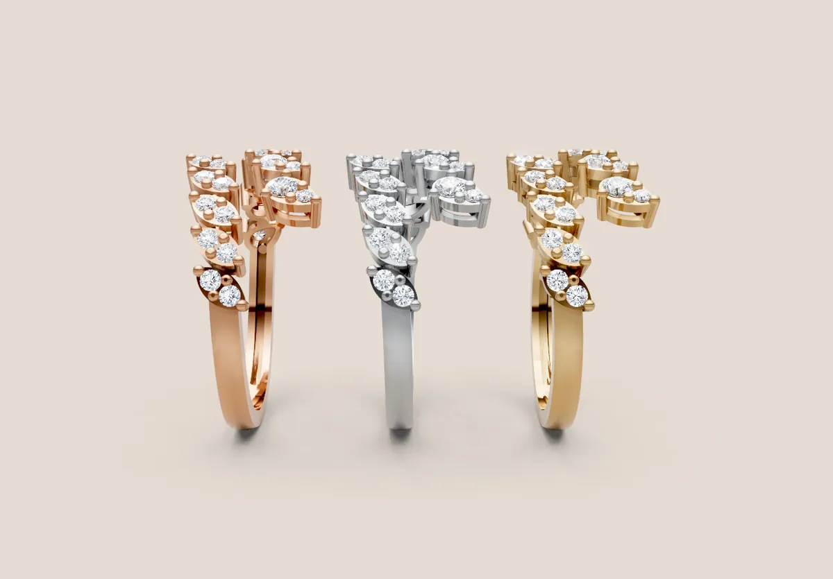 Fancy Diamond Ring R01021 thumbnail 2