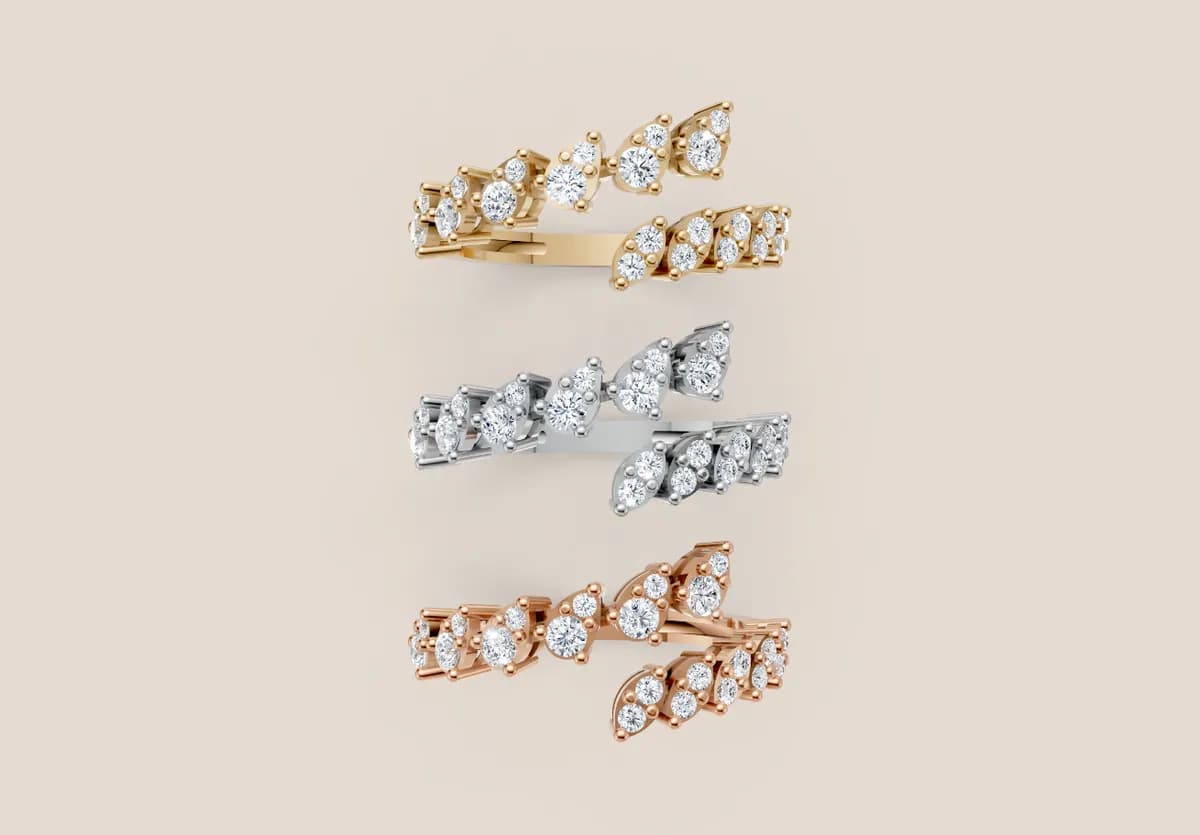 Fancy Diamond Ring R01021 thumbnail 3