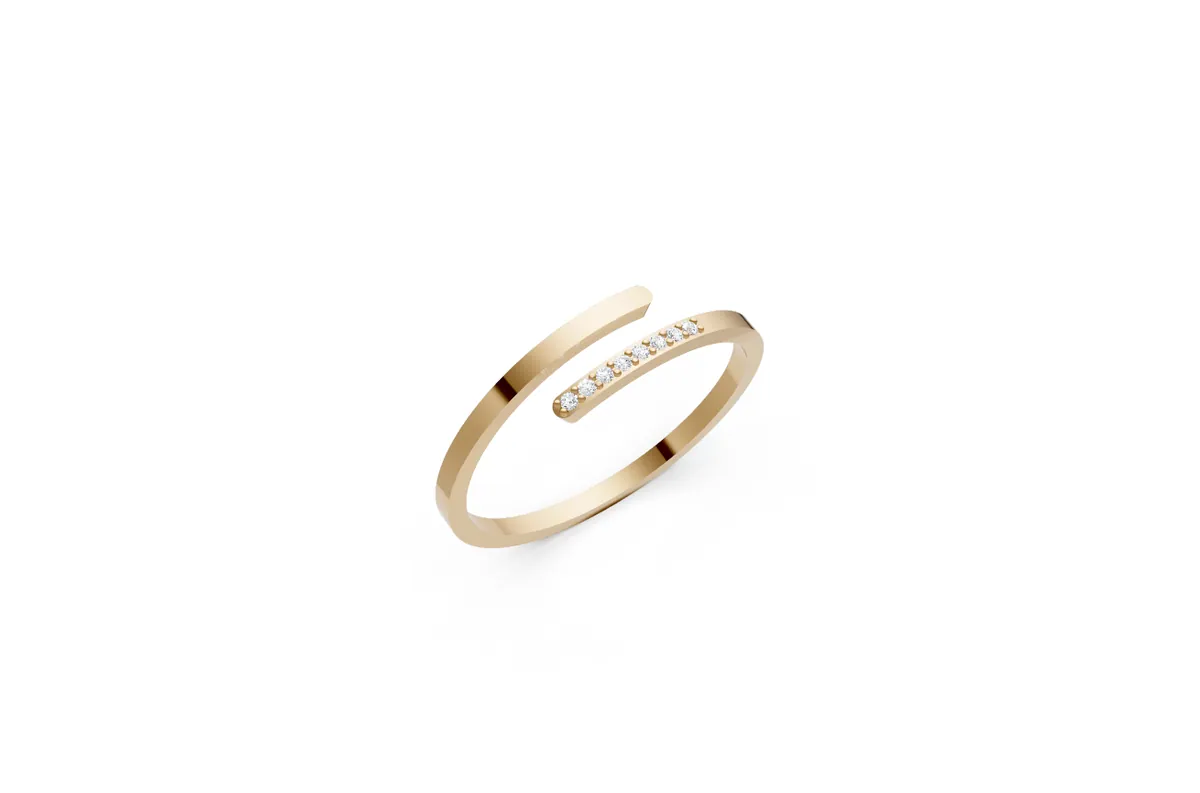 Round Diamond Ring R00803 thumbnail 2