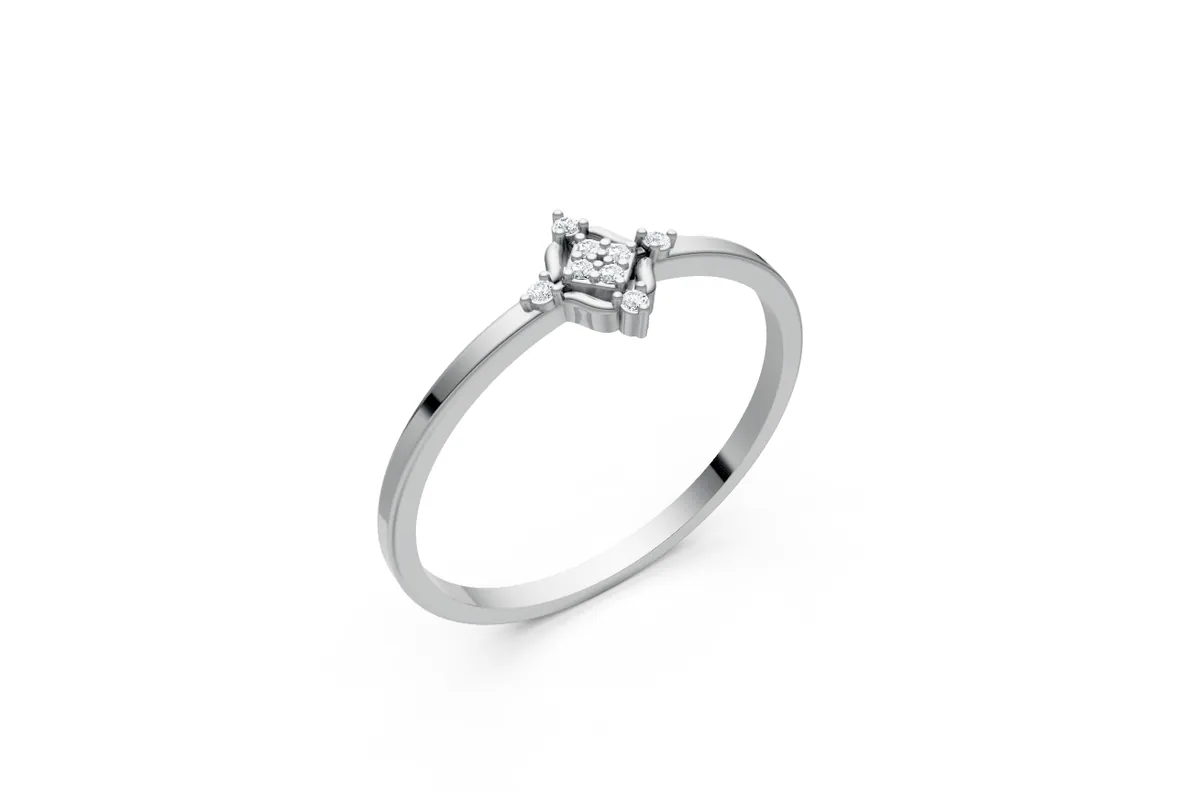 Round Diamond Ring R00804 thumbnail 2