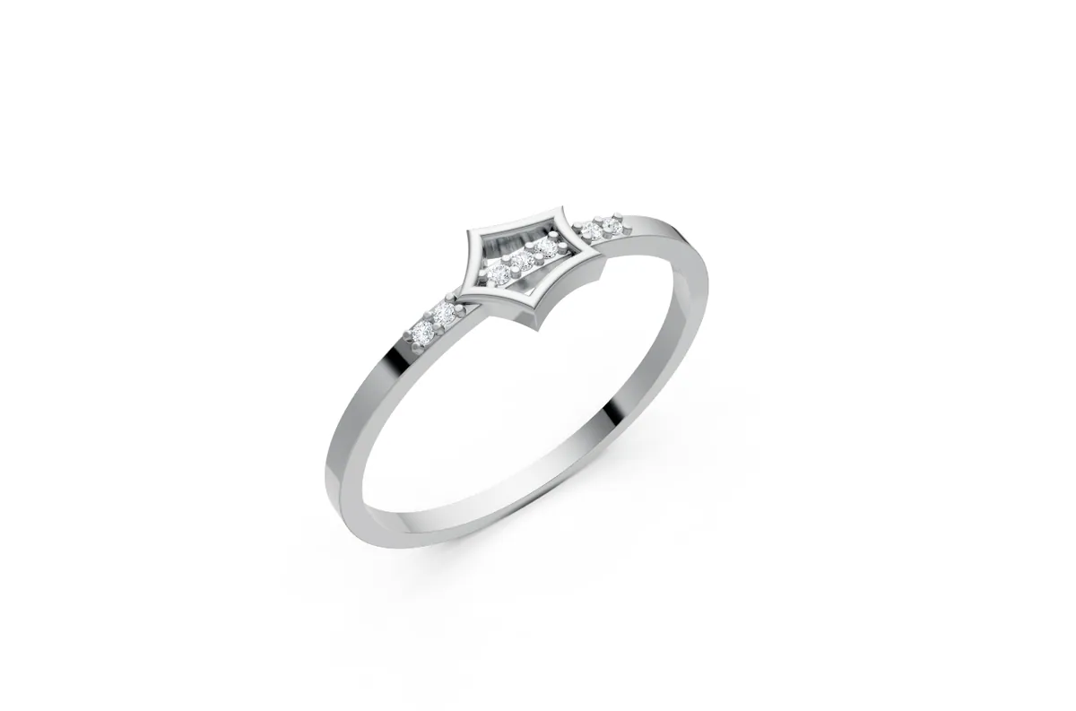 Round Diamond Ring R00805 thumbnail 2