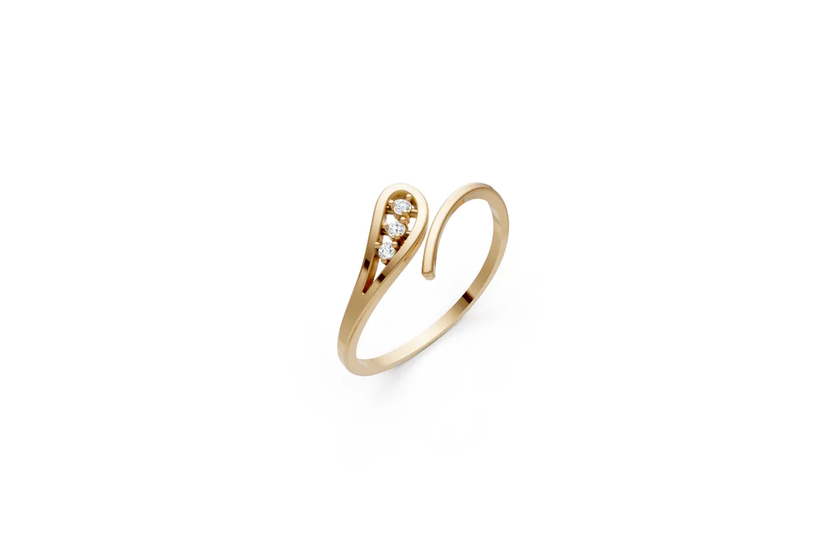 Round Diamond Ring R00806 thumbnail 2