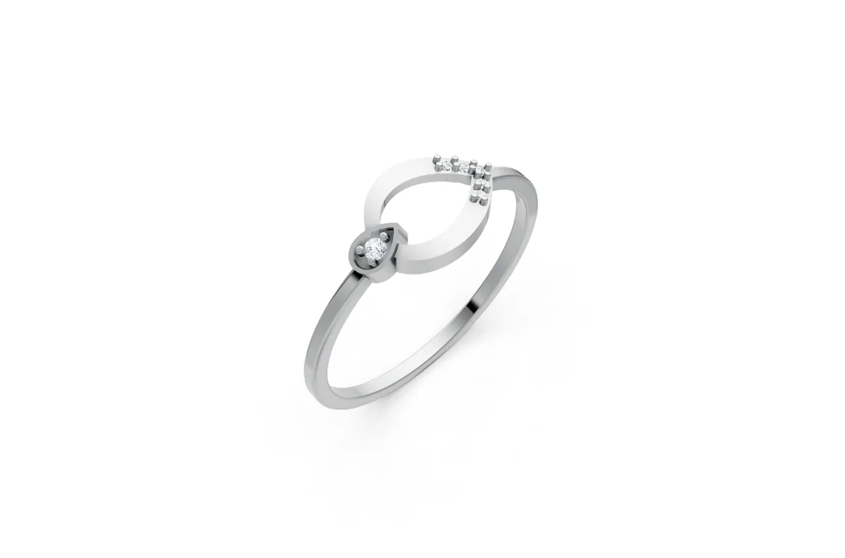 Round Diamond Ring R00811 thumbnail 2