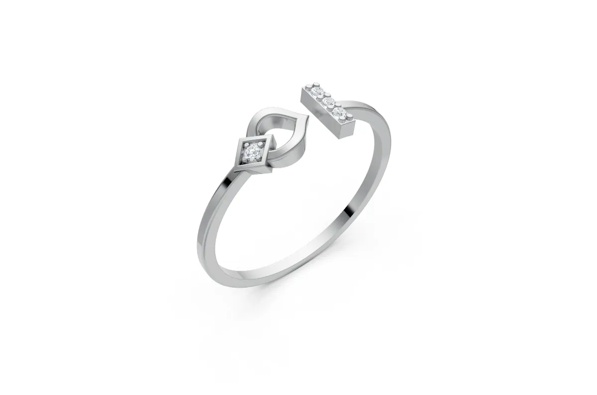 Round Diamond Ring R00812 thumbnail 2